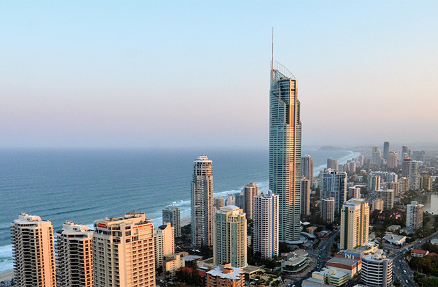 Q1 Tower - the tallest building in Australia