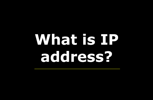 You are currently viewing What is ip address?